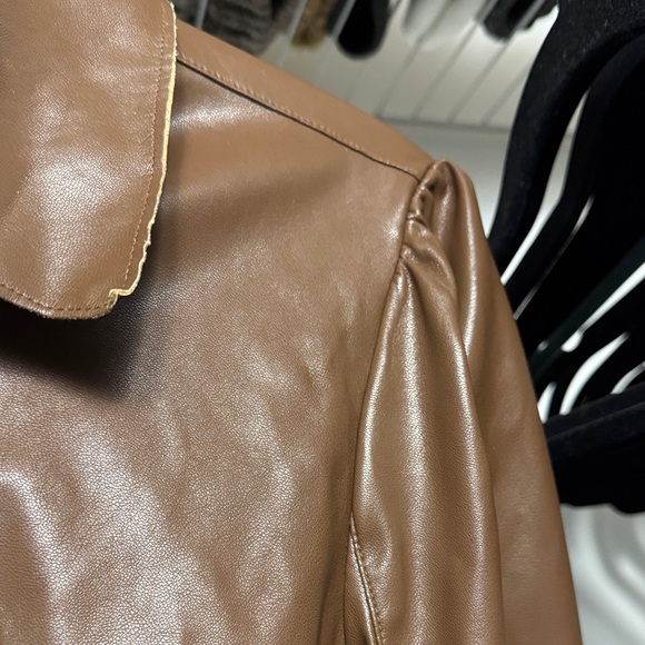 Another Love Brown Button Down Shirt - Picture 3 of 5